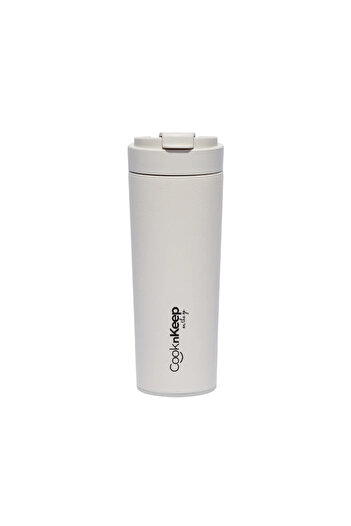 CooknKeep Steel Cup Cream Thermos 500ml