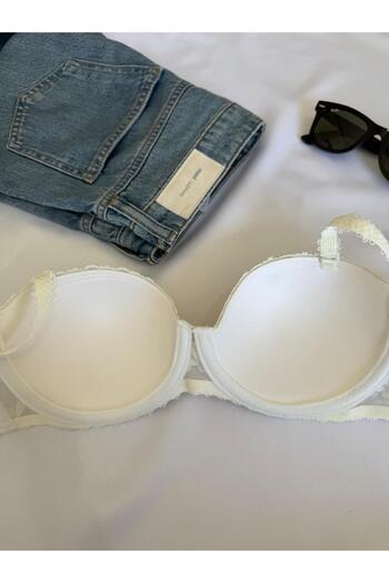 ENDAMIM Lace Bra with Unpadded Support - 7001