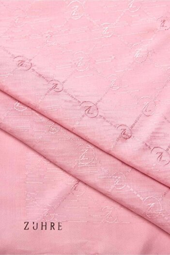 Zühre Pink Cocoon Scarf 0082