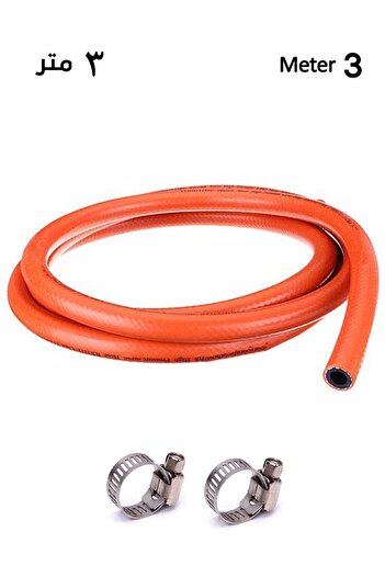 Smart Kitchen Gas Hose 3m with Leak-Proof Seals