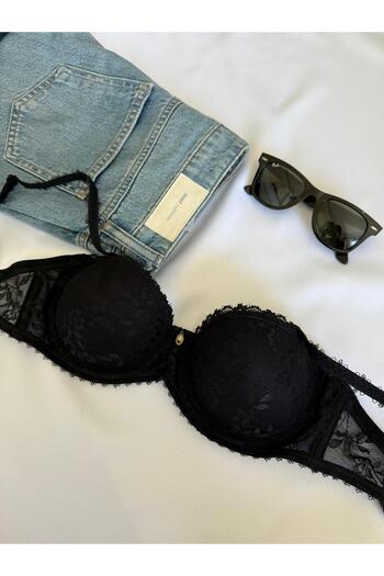 ENDAMIM Lace Bra with Unpadded Support - 7001