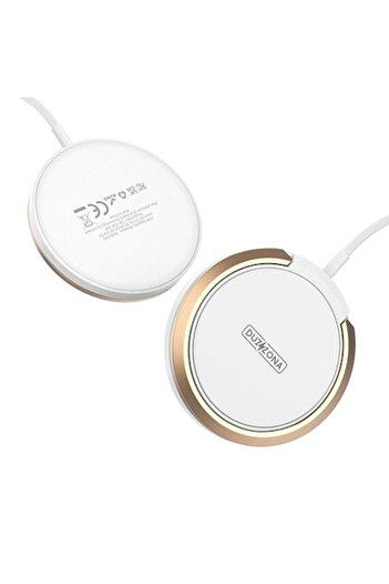 Gear Wireless Charger 15W with Phone Stand, Turbo, I31, Silicon Flex, Arctic Snow