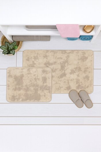 EUROBANO Sadiva Bath Mat Non-Slip Base 80X50 40X50 Washable