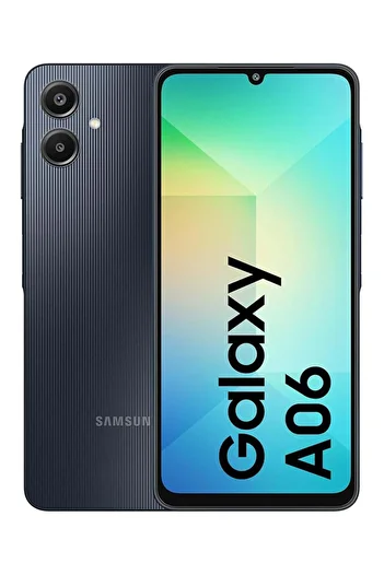 Samsung Galaxy A06 4G Dual SIM Black 6GB RAM 128GB - Middle East Version