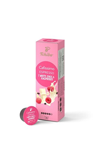 Tchibo Cafissimo Flavoured Espresso - Beyaz Çikolata ve Ahududu