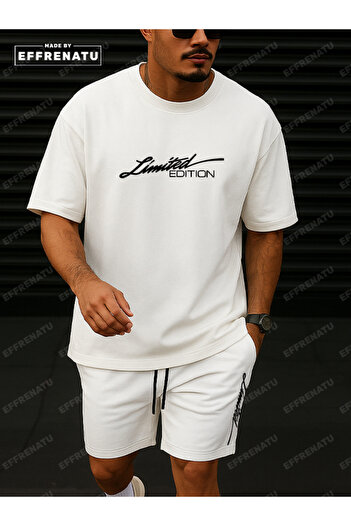 EFFRENATU Σορτς T-shirt Σετ ORIGINALS PRINTED Με υπέροχα χρώματα