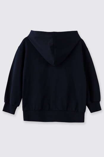 Panço Erkek Çocuk Kapüşonlu Fermuarlı Lacivert Sweatshirt
