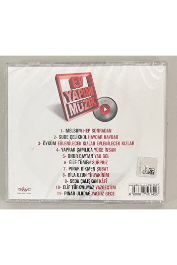 Dmc Homemade Music by Febyo Taşel Cd (Zero Original Period Edition Cd in Gelatin)