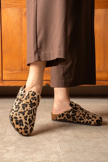Sivarro Papuci Bosston Leopard maro – Talpă confortabilă, stil urban