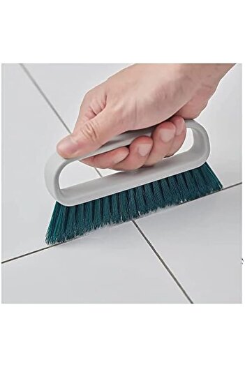 IKEA ESTABLERA Scrubbing Brush for Corners Durable Cleaning Brush for Kitchen Bathroom 17 x 7 x 2cm