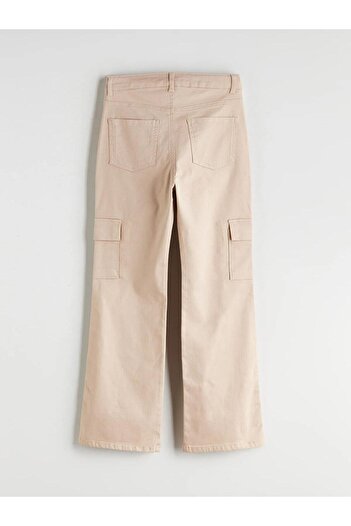 LC Waikiki Lcw Kids Wideleg Girl's Cargo Pants (W5)