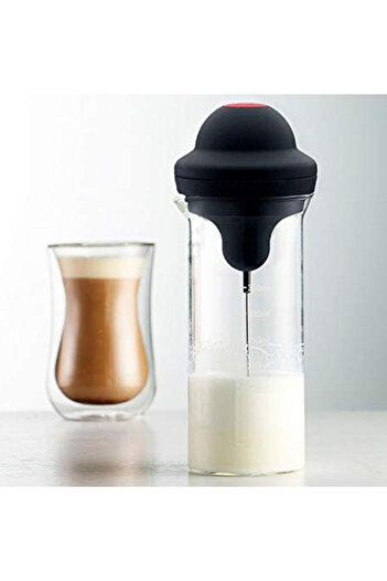 DAR Electric Milk Frother with Glass Cup and Double Head –178-33