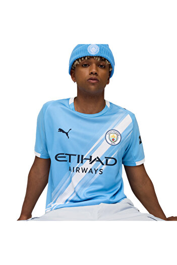 Puma Manchester City 25/26 Home Jersey Erkek Mavi Futbol Forma 78033801