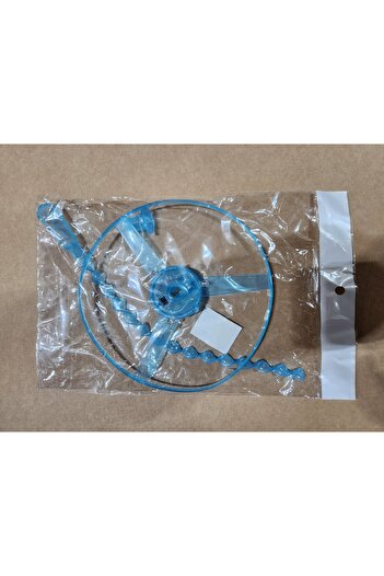 Teo Flying Disc Toy, with Lights, Manual, ABS, +14 Years, Blue