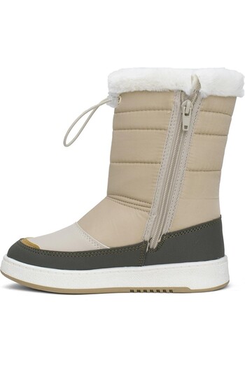 Cool 25C.Havana Fur Zippered Girl's Snow Boots