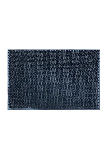 TOPI TOY Decorative rubber entrance mat, 60x40 cm, black