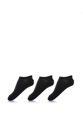 Nike , very low socks, unisex, for fitness Value - 3 pairs, Black, S