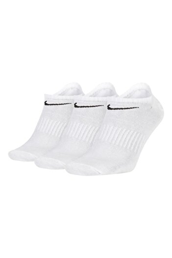 Nike Set of short training socks - 3 pairs, white, S