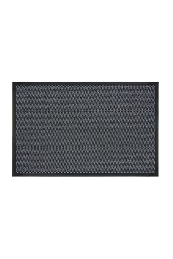 TOPI TOY Decorative rug, printed pattern, 80X50 cm, gray with black
