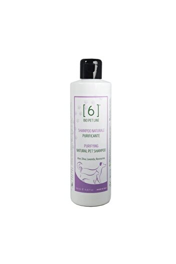 6biologico Sampon Purificator 250ml – Aloe Vera, Ulei Masline si Lavanda, Curatare Profunda