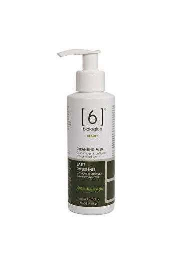 6biologico Cucumber & Lettuce Cleansing Foam 150ml – Normal and Oily Skin, Vegan Product