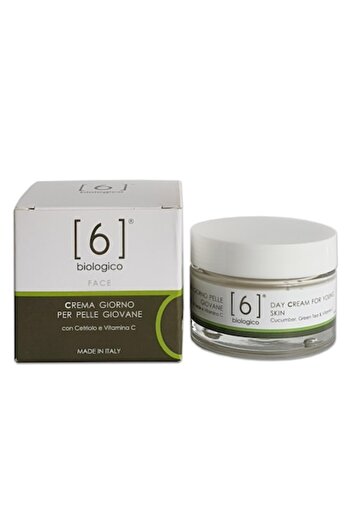 6biologico Day Cream 50ml – Young Skin, All Skin Types