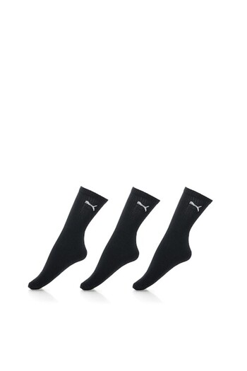 Puma Set of Black Socks with Sport Logo - 3 Pairs (39-42)