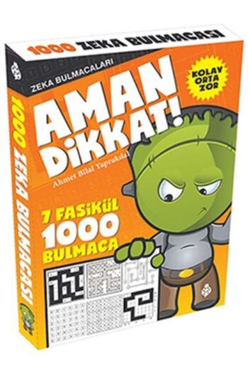 Uğurböceği Yayınları Brain Teaser Puzzles Omg Attention (7 Fasicules)
