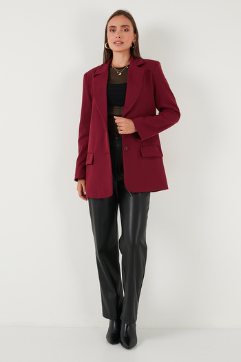 Lela Relaxed Fit Mono Yaka Cepli Blazer Ceket CEKET 611BC00132