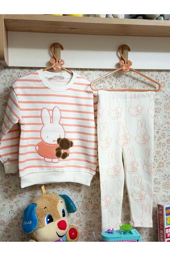 BabyDia Punch Detailed Leggings Set