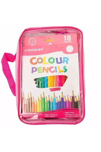Shengmei Shengma All Purpose Stationery Set - Pink | Compact, Stylish & Practical Kit for Daily Use