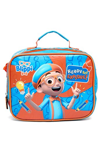 R&B Blue Boy Blippi Lunch Bag