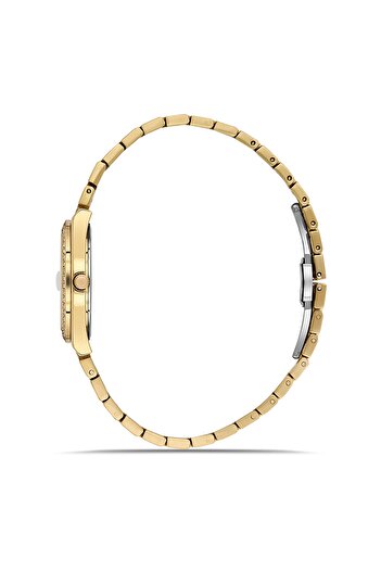 FERRO Yellow Steel Cord Women Wristwatch Fl21596Awt-B4 3Atm Waterproof 2 Years Warranty Giftpacked