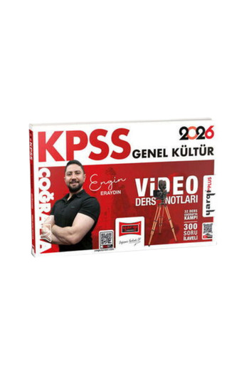 Yargı Yayınları 2026 KPSS Genel Kültür Tamamı Çözümlü Coğrafya Soru Bankası+Video Ders Notları-2 KİTAP-SET