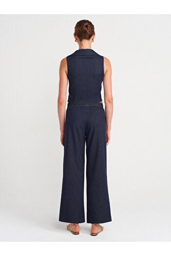 Dilvin 72157 Pajama Pants-Navy Blue