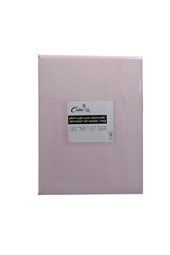 Celia 4-Piece Soft and Luxurious Polyester Queen Bed Sheet Set