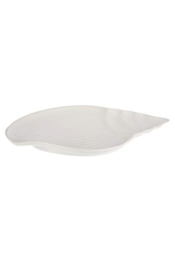 Generic Symphony Nautilus Plate, 27 Cm - White