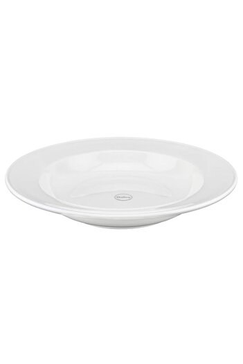 Generic Shallow Elegant Bone Soup Plate – White, 23 cm | Hospitality-Grade | JX130-A004-02 | Round Dinner P