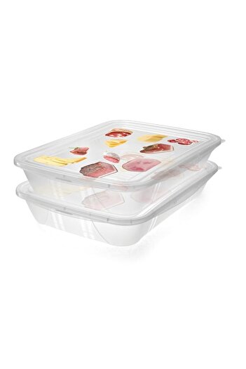Generic Snips Classic Fresh Container 1,5 L Rectangular -055026-Muiticolor, One Size Multi-color