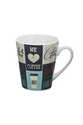 Generic Delcasa 11Oz New Bone China V-Shape Mug| Large Coffee and Tea Mug | Traditional Extra Large Coffee/