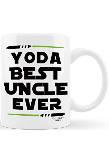 Generic Classic Mugs Fathers Day Gift for Uncles from Niece Nephew Yoda Best Uncle Ever for Worlds Awesome