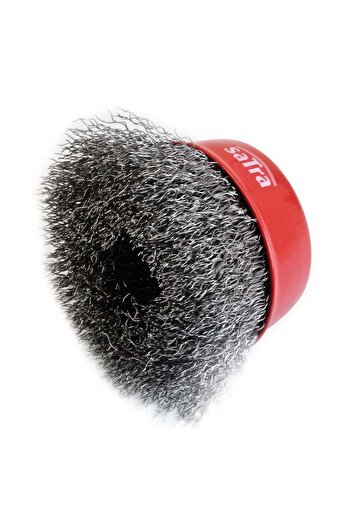 GLOBAL TOOLS ROTARY WIRE BRUSH BELL TYPE 100 MM SATRA