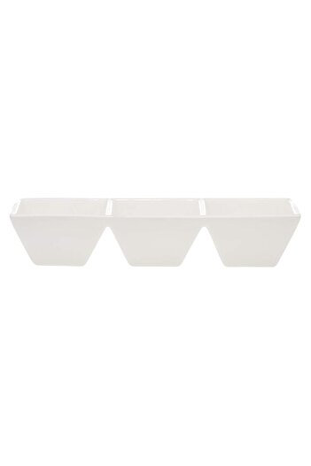 Generic Verona C5296750 C1 3 Square Bowl Connected,White