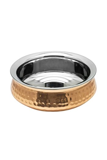 Generic Vague Copper Handi Without Lid, 13 Cm Size