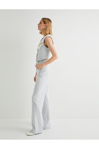 Koton Buttoned Pocket Detail Trousers