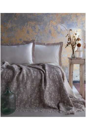 Apricitas HOME Marbella Beige Bedspread Set Double