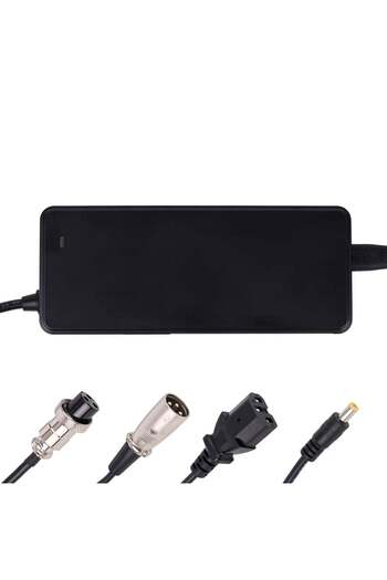 VTM Lead Acid Charger 72V/2A with 4 Plugs for Electric Scooters, Bicycles, Hoverboards, Scooters