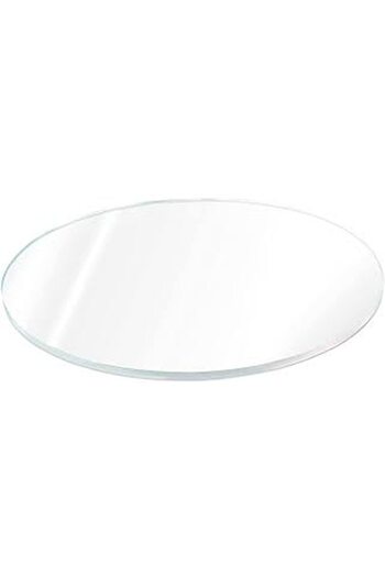 Lamsit Ibdaa Acrylic Circles 3mm Thick 16-Pack (4 Inch, Clear)