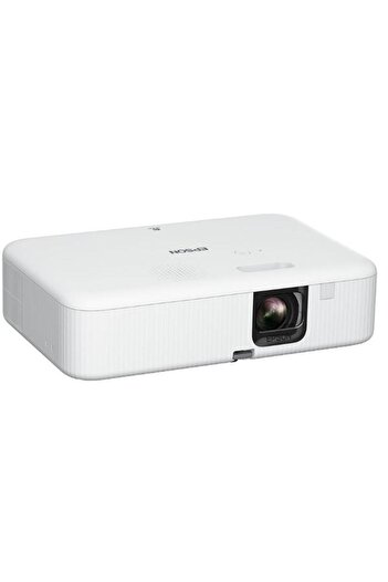 EPSON Videoproiector CO-FH02, Full HD (1920 x 1080), HDMI, 3000 lumeni, Android TV, Difuzor 5W (Alb)
