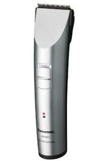 PANASONIC Professional Hair Clipper ER 1421 S 501 with LED Indicator (Silver)